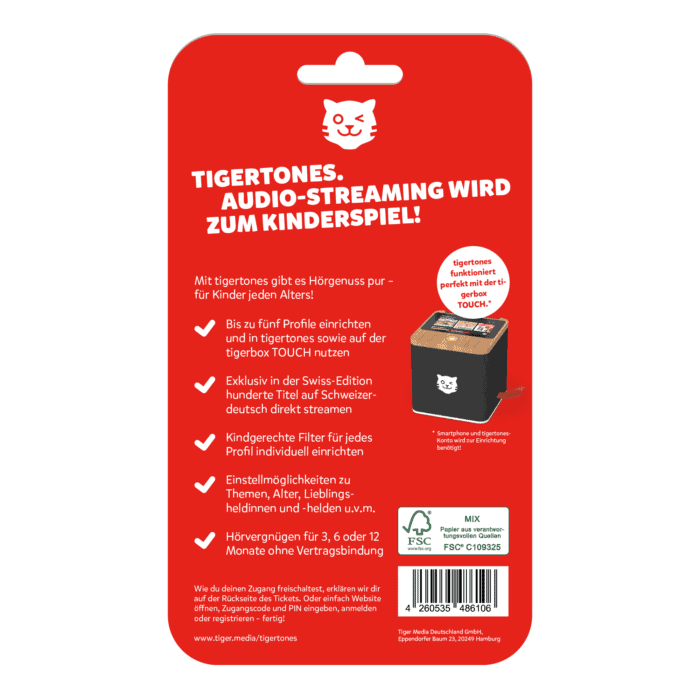 tigertones-Ticket 3 Monate Swiss Edition – Bild 2