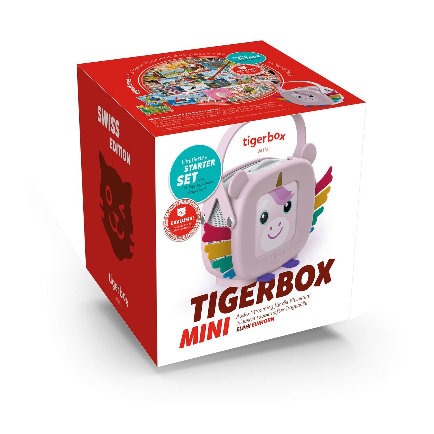tig5301_01 tigerbox MINI Startpaket - Elphi Einhorn - Swiss-Edition - Image 1